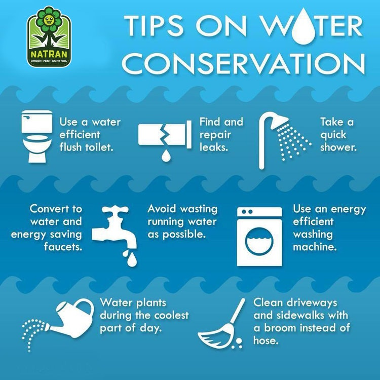 Steps To Conserve Water